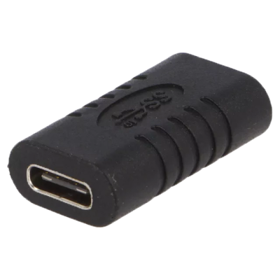 Mod. 1993-L. Adaptador USB-C hembra a USB-C hembra