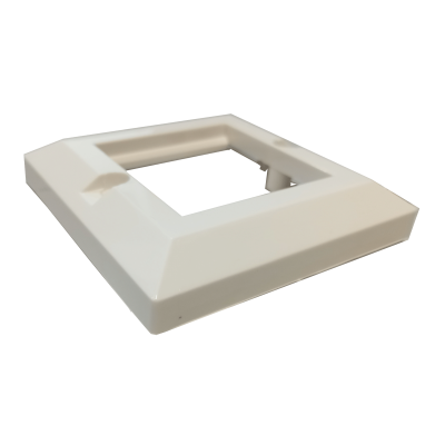Mod. 1258. Marco 50x50mm para caja modular/USB/HDMI empotrar