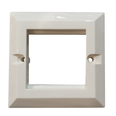 Mod. 1258. Marco 50x50mm para caja modular/USB/HDMI empotrar