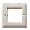 Mod. 1258. Marco 50x50mm para caja modular/USB/HDMI empotrar