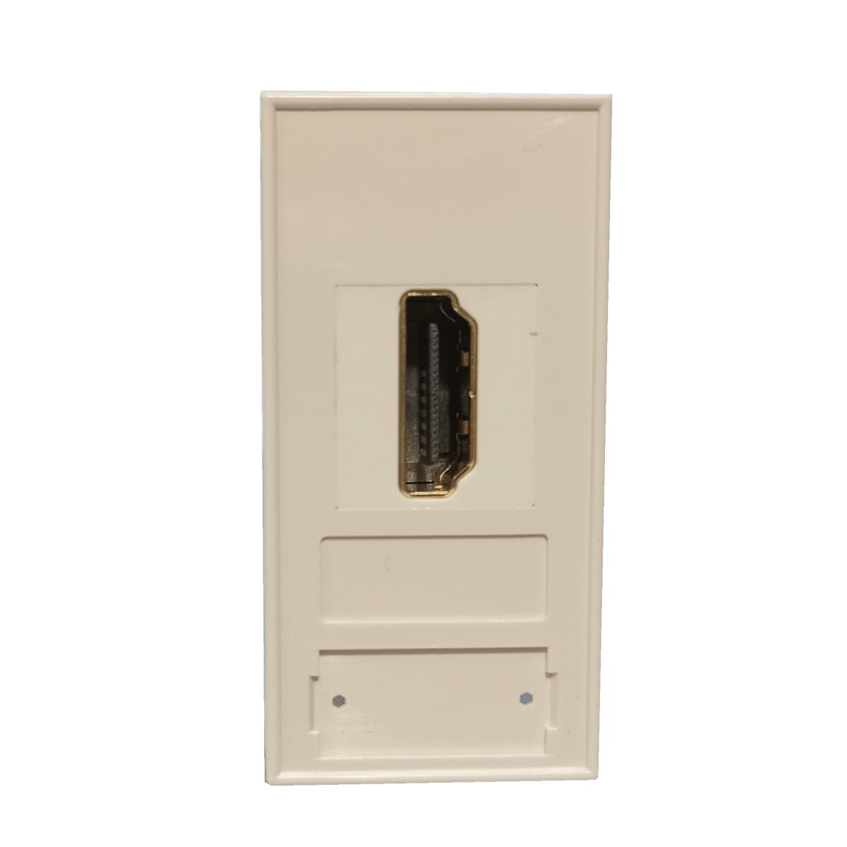 Mod. 1258-E. Módulo 25x50mm con hembra HDMI para caja modular/USB/HDMI