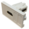 Mod. 1258-E. Módulo 25x50mm con hembra HDMI para caja modular/USB/HDMI