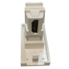 Mod. 1258-E. Módulo 25x50mm con hembra HDMI para caja modular/USB/HDMI