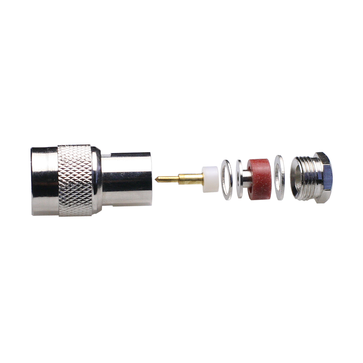 Mod. 1502. Conector TNC macho RG58