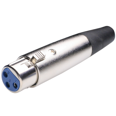 Mod. 1515. Conector canon hembra 3c
