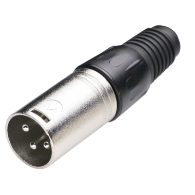 Mod. 1517. Conector canon macho 3c