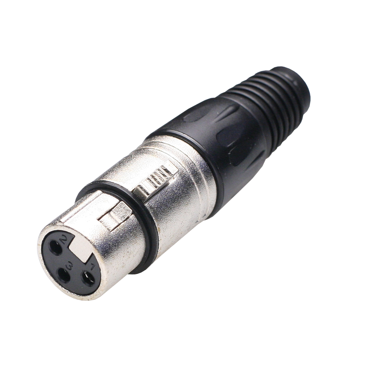 Mod. 1518. Conector canon hembra 3c