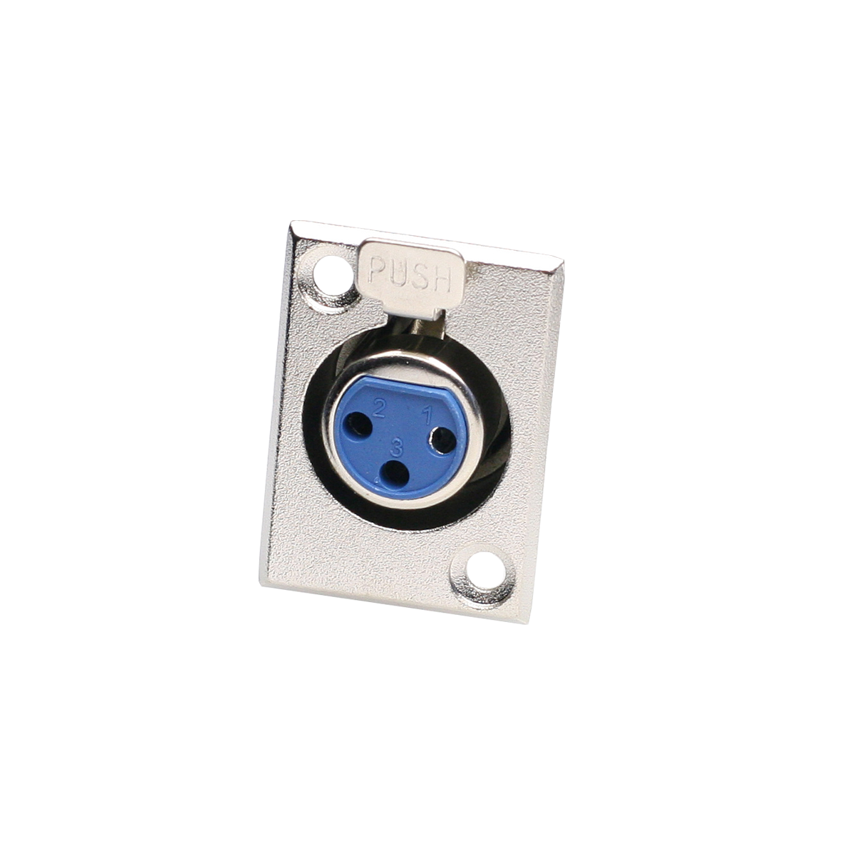 Mod. 1525. Conector canon hembra 3c