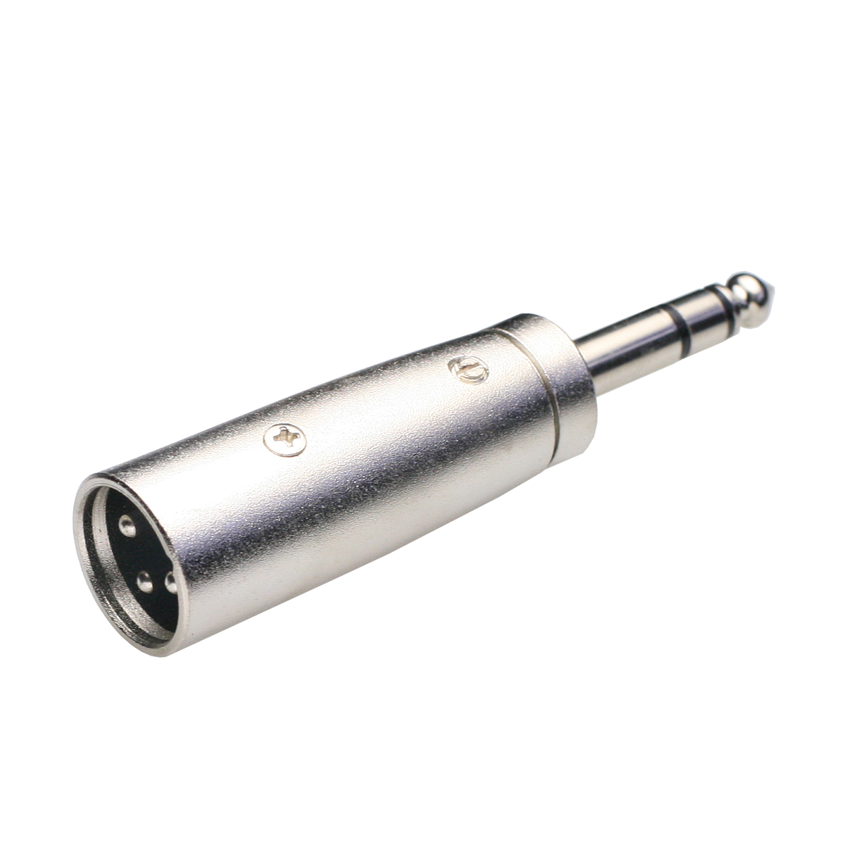 Mod. 1540. Adaptador canon macho 3c a jack macho 6.3mm