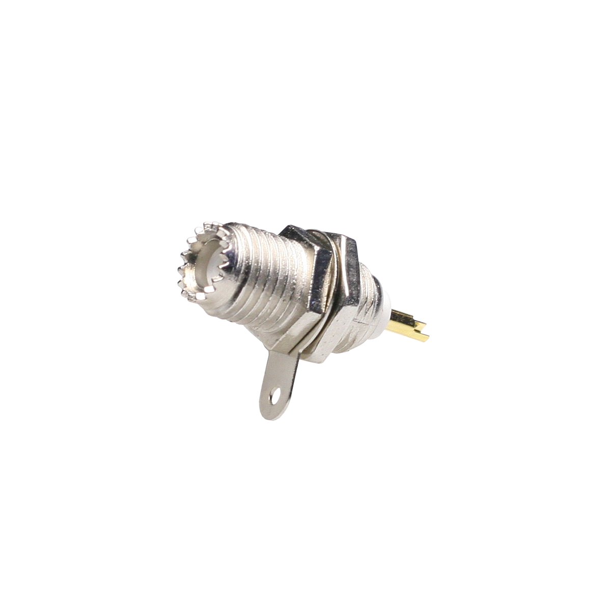 Mod. 1552. Conector miniUHF hembra chasis