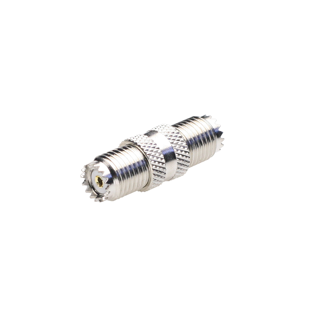 Mod. 1554. Prolongador miniUHF hembra a miniUHF hembra