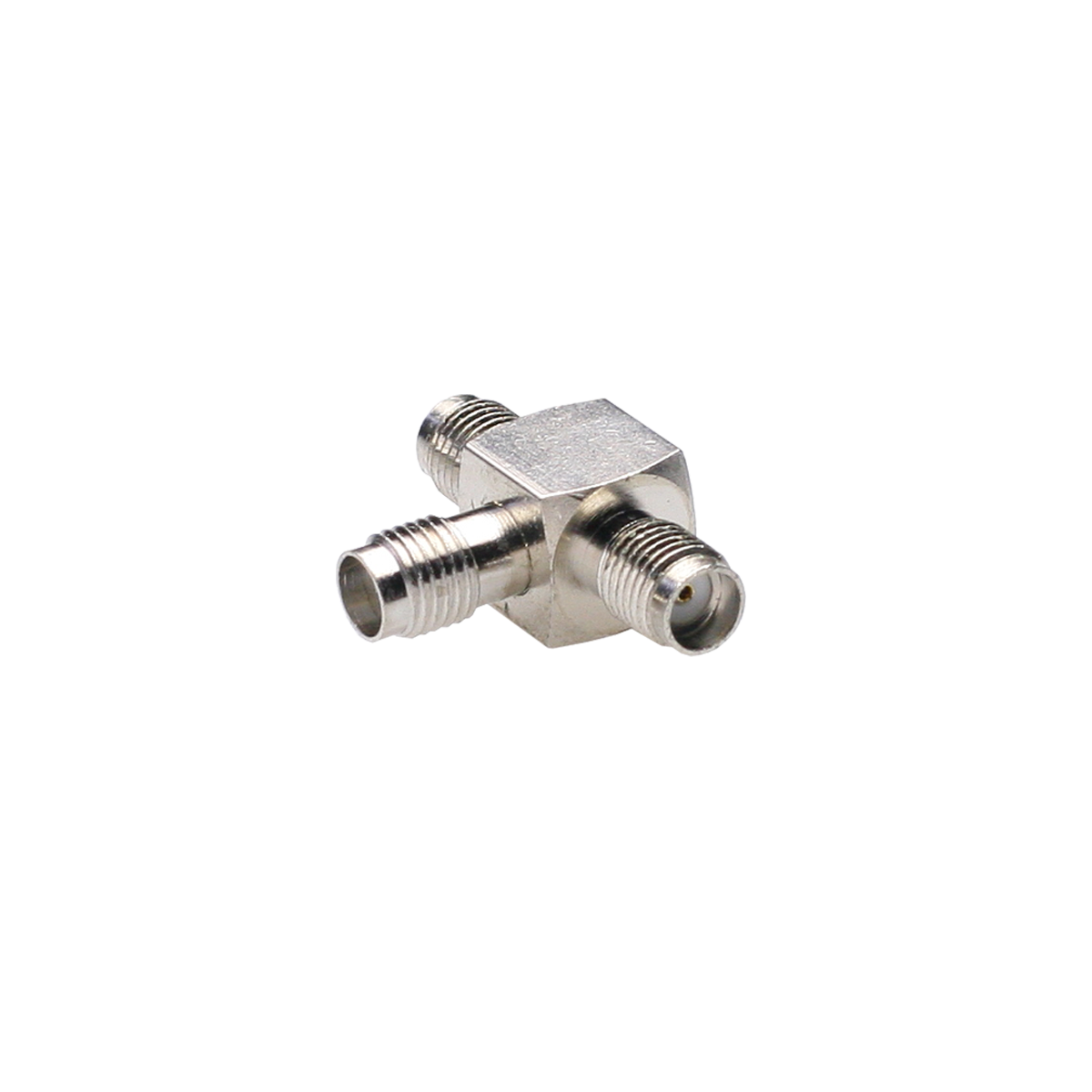 Mod. 1618. Distribuidor SMA hembra a 2 SMA hembra