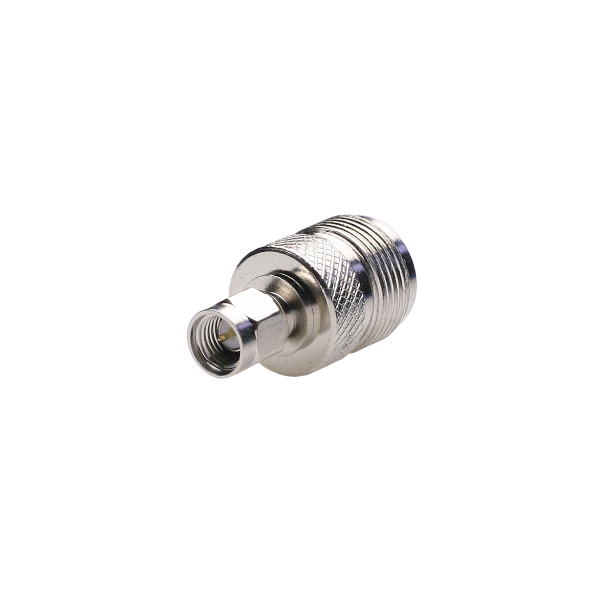 Mod. 1634. Adaptador SMA macho a N hembra