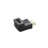 Mod. 1880. Adaptador HDMI macho a HDMI hembra acodado