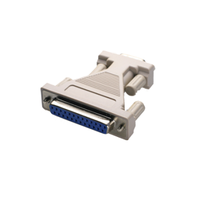 Mod. 1931. Adaptador subD macho 9c a hembra 25c