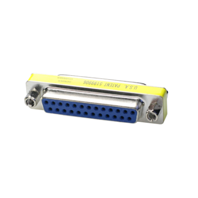 Mod. 1946. Adaptador subD hembra 25c a hembra 25c