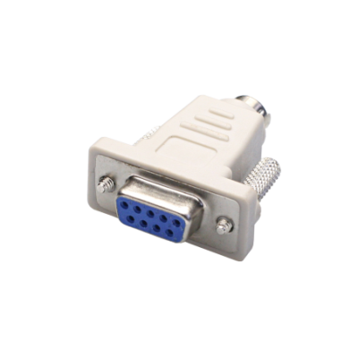 Mod. 1987. Adaptador subD hembra 9c a miniDIN macho 6c