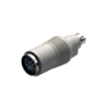 Mod. 1992. Adaptador DIN hembra 5c a miniDIN macho 6c