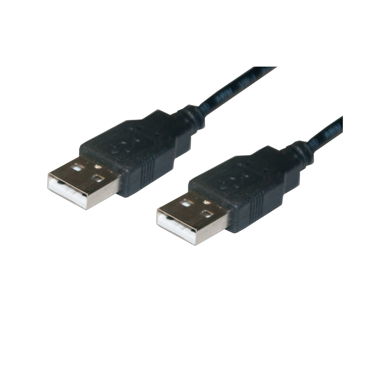 Mod. 1996. Conexión informática USB macho A a USB macho A. 2m.