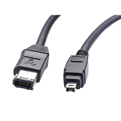 Mod. 1998. Conexión informática Firewire macho 6c a Firewire macho 4