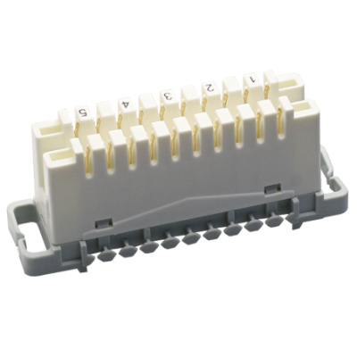Mod. 2205. Regleta ICT 5 pares