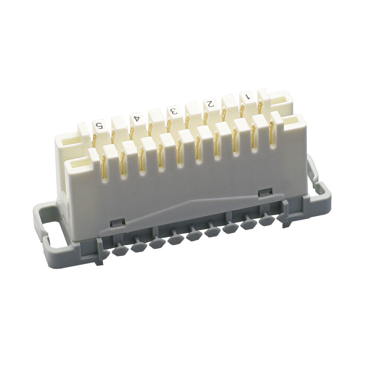 Mod. 2205. Regleta ICT 5 pares