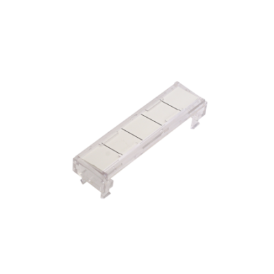 Mod. 2220. Portaetiqueta regleta ICT 5 pares