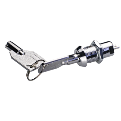 Mod. 3265. Interruptor cerradura miniatura 2 llaves