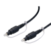 Mod. 6080. Conexión audio fibra óptica. 2m.