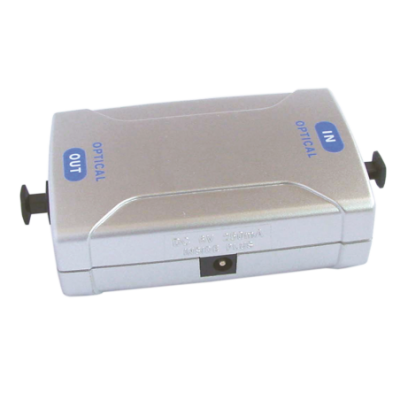 Mod. 6110. Amplificador audio fibra óptica