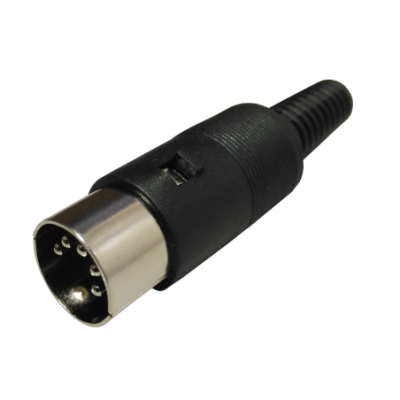 Mod. 105-I/5. Conector DIN macho 5c