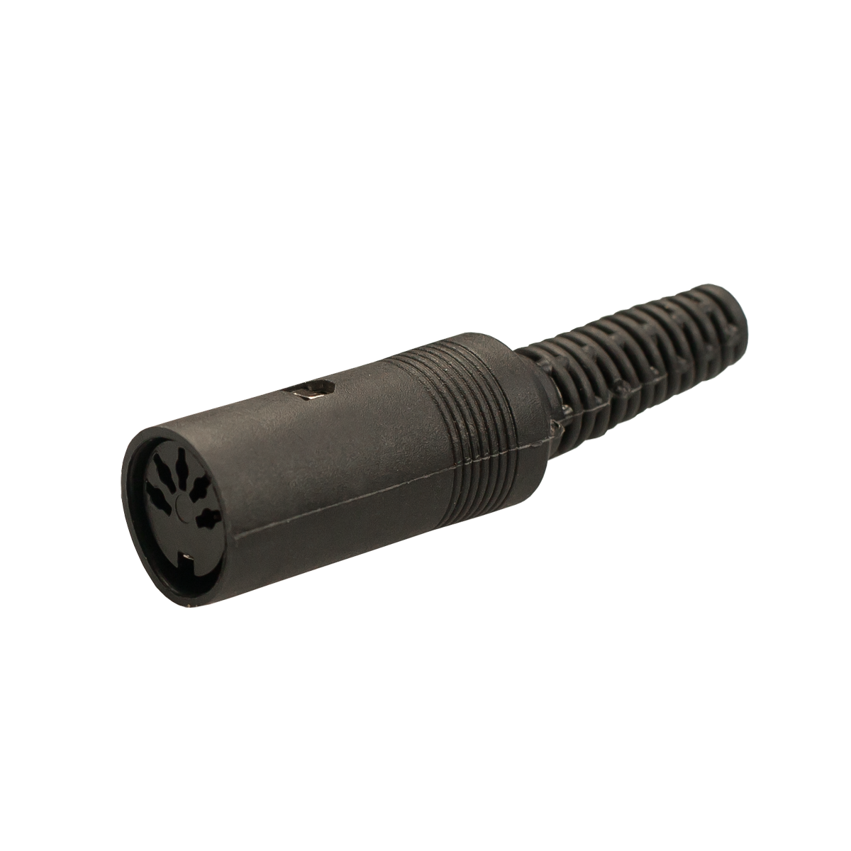 Mod. 106/5-45º. Conector DIN hembra 5c