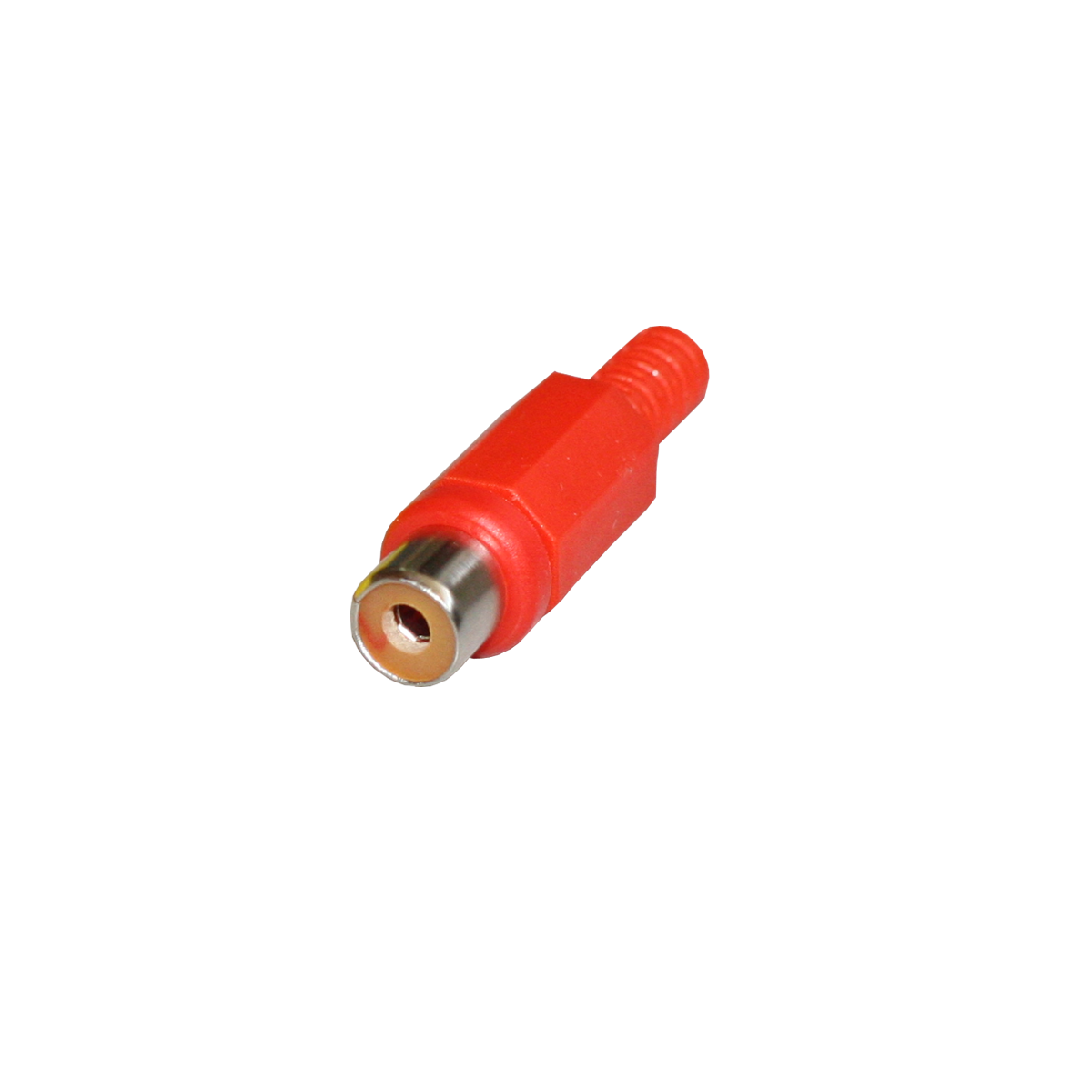 Mod. 111-R. Conector RCA hembra plástico