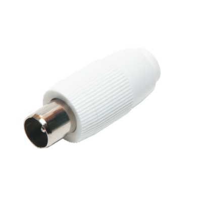 Mod. 120-B. Conector antena TV macho recto
