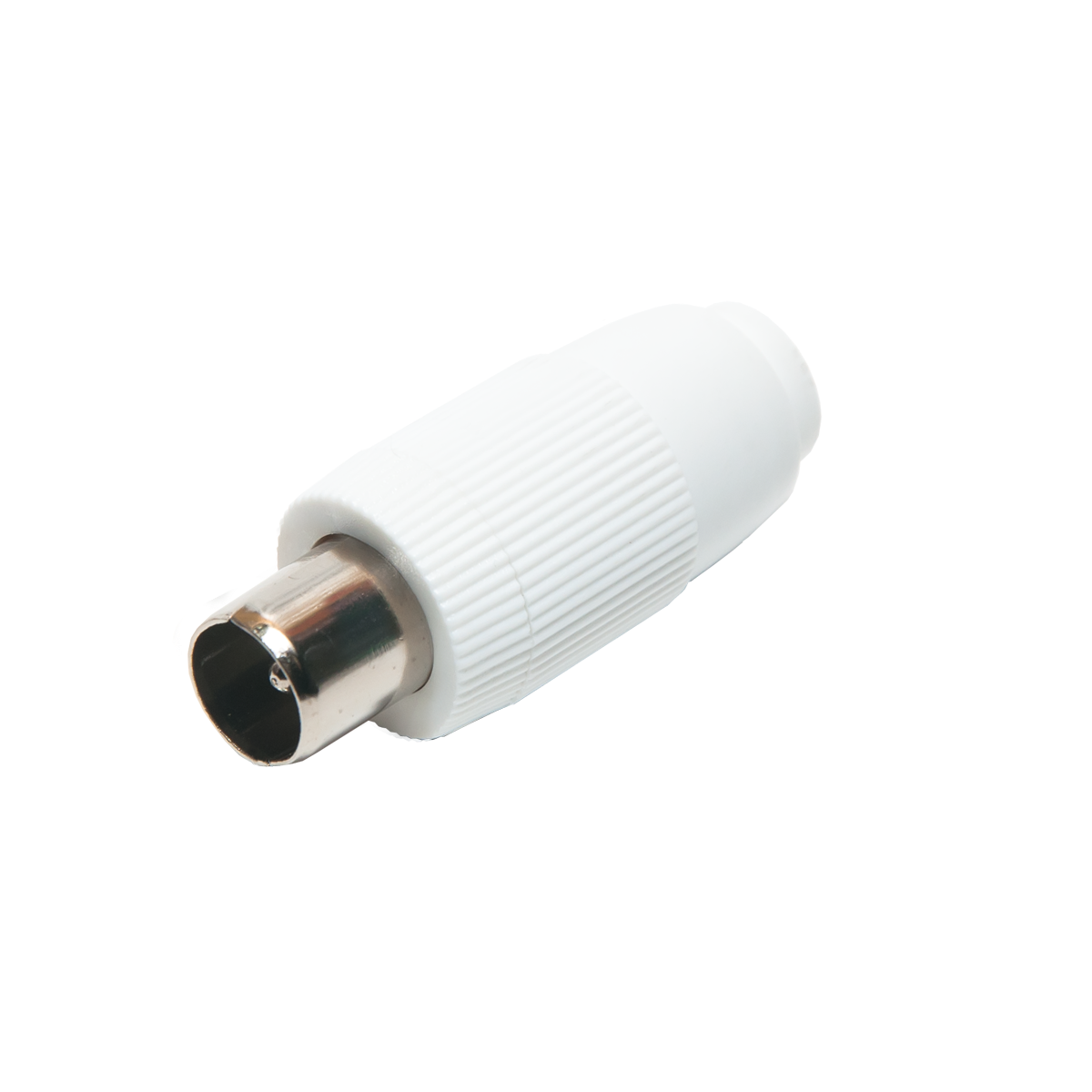 Mod. 120-B. Conector antena TV macho recto