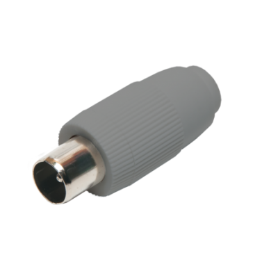 Mod. 120-G. Conector antena TV macho recto