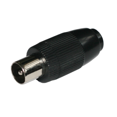Mod. 120-N. Conector antena TV macho recto
