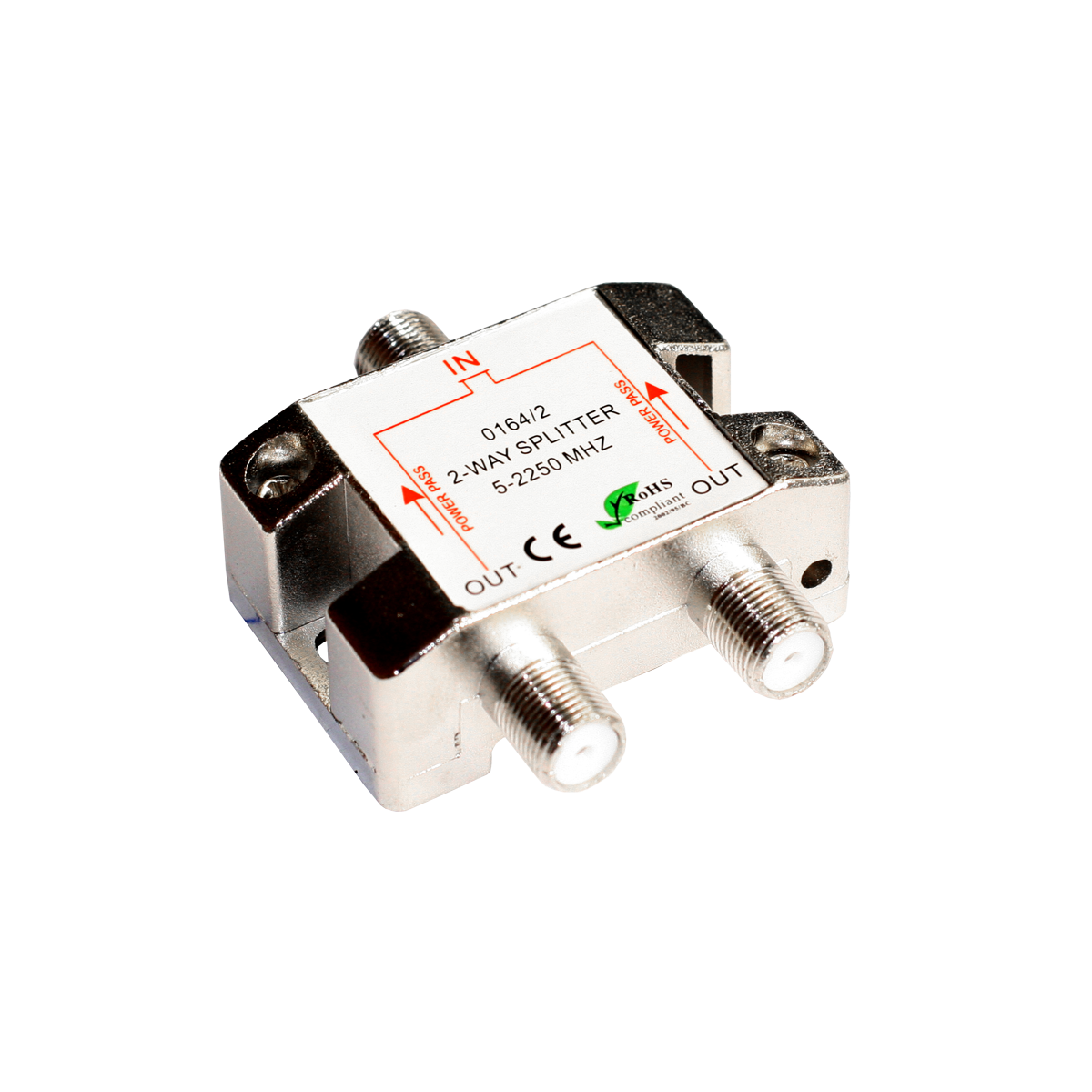 Mod. 164/2. Distribuidor F blindado 2 vías
