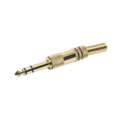 Mod. 247-N. Conector audio macho 6.3mm