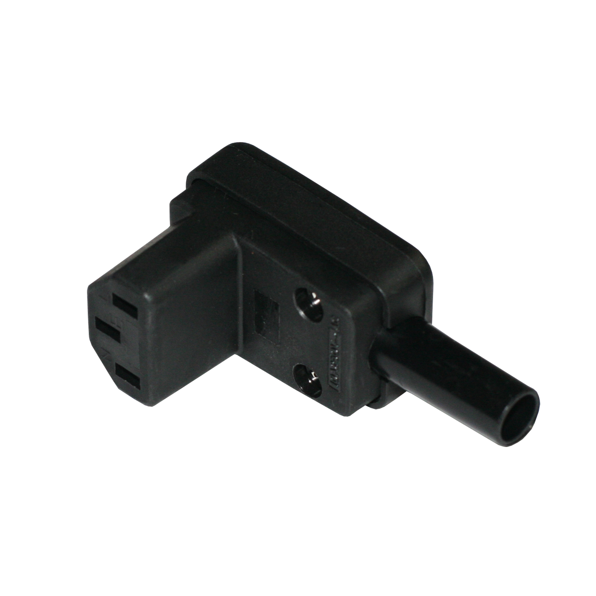Mod. 416-C. Conector red IEC hembra C13 codo