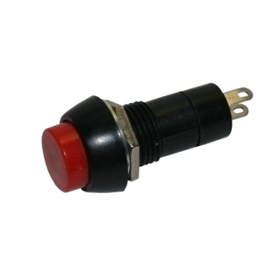 Mod. 935-R. Pulsador circuito abierto 2A, rojo