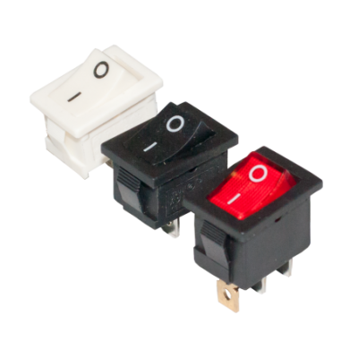 Mod. 990-L. Interruptor unipolar luminoso 6A. Rojo